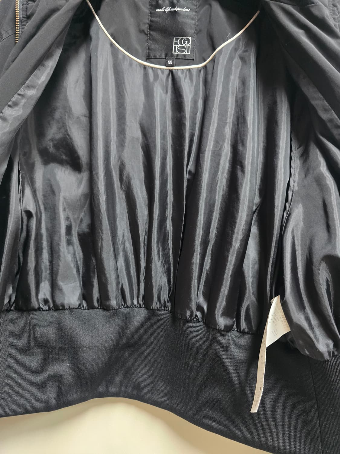 에고이스트 간절기 숏 집업자켓  55 상품이미지5