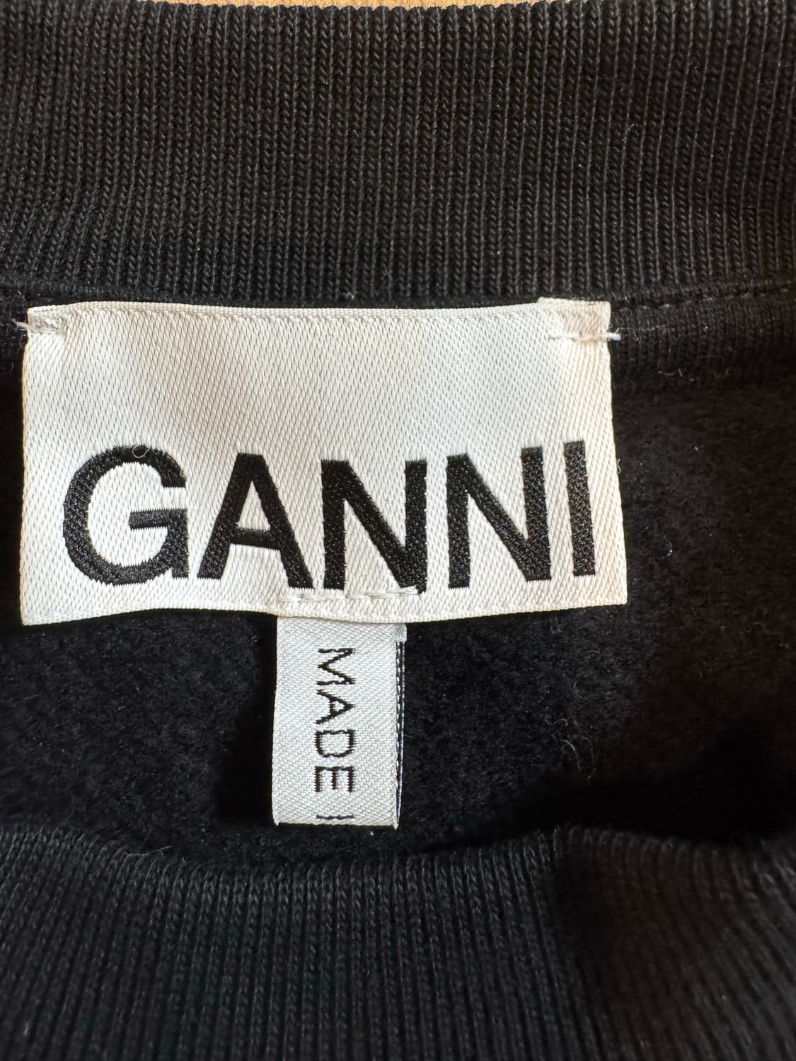 GANNI 가니 로고 스웻셔츠 상품이미지3