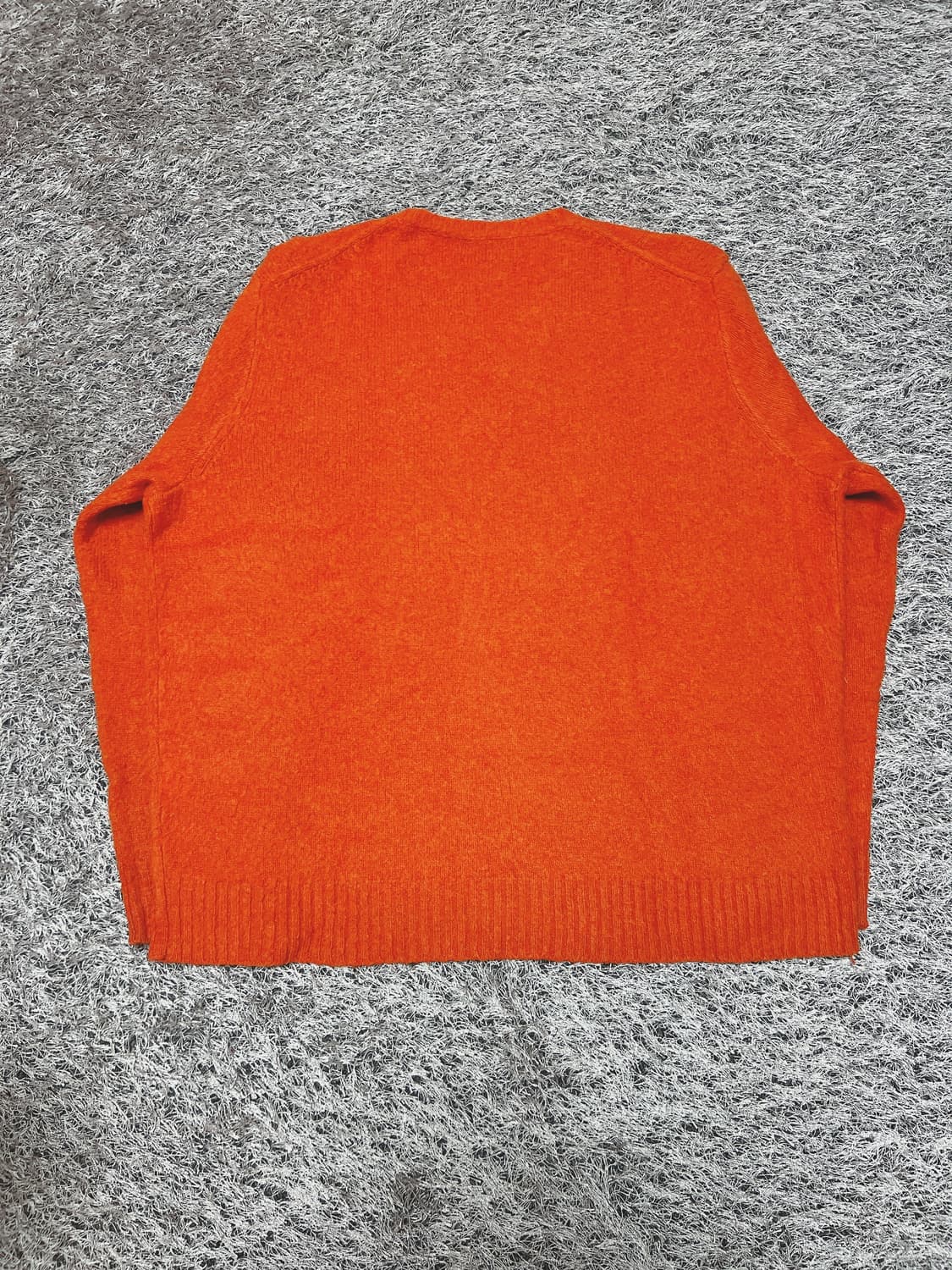 Polo) 폴로 랄프로렌 엘보우패치 캐시미어 울 니트 오렌지 상품이미지2