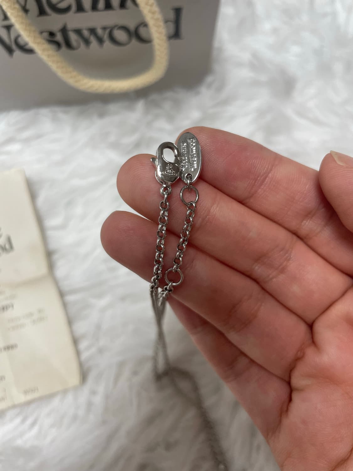 비비안웨스트우드 하트 목걸이 상품이미지4