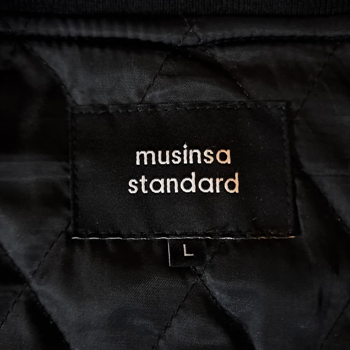 (택포) 무신사 램스킨 블루종 L B60 상품이미지6