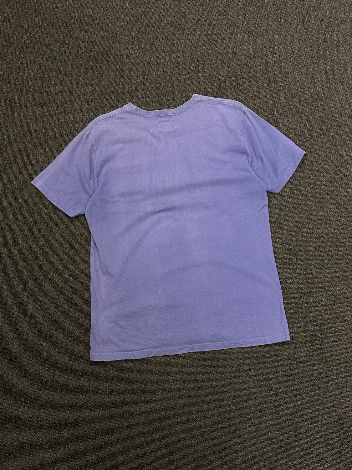 M)스투시 빈티지 포켓 퍼플 반팔 티셔츠 상품이미지4