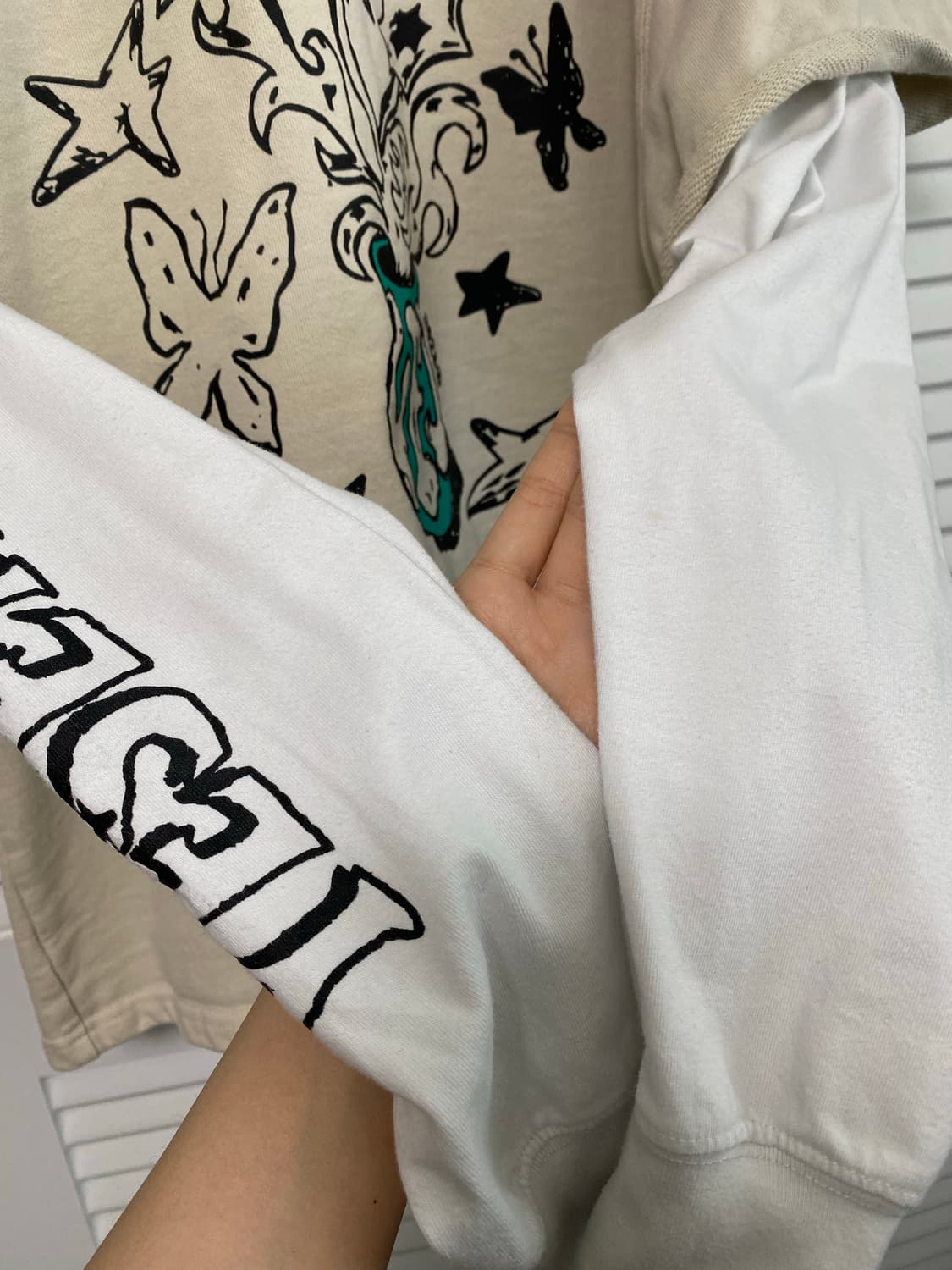 예스아이씨 레이어드 티셔츠 상품이미지4