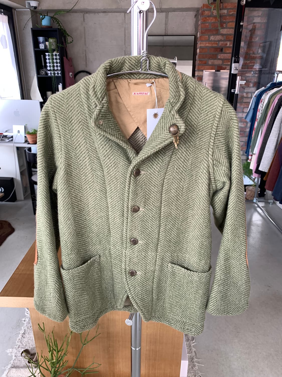 Kapital 캐피탈 해링본 울 블레이저 자켓 상품이미지3