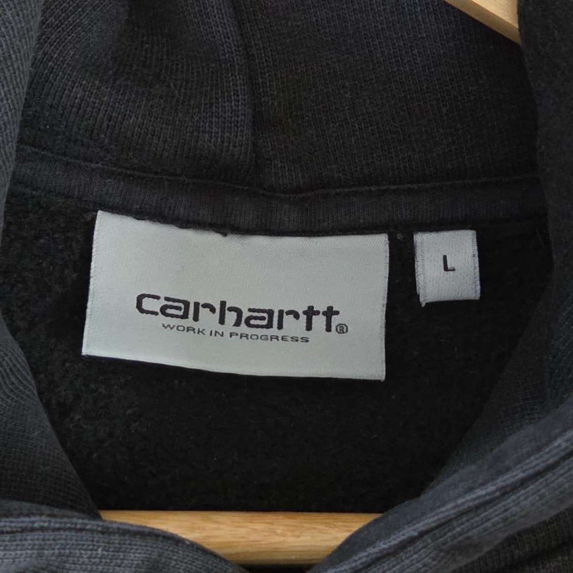 칼하트 헤비코튼 블랙 후드티 L 상품이미지5