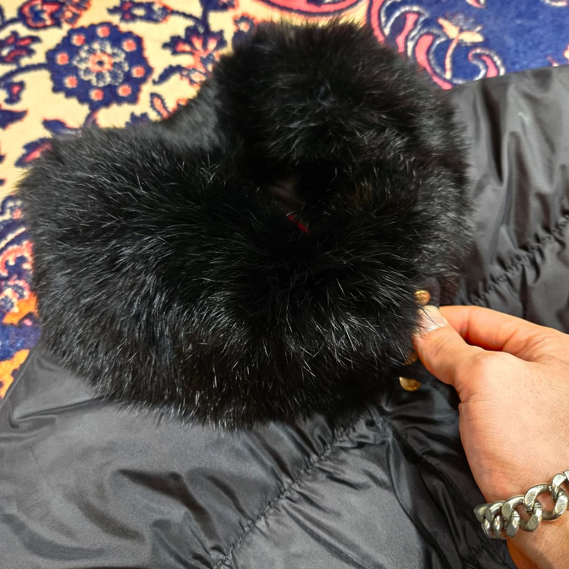 Roberta di camerino 덕다운 벨티드 경량 패딩 자켓  상품이미지6