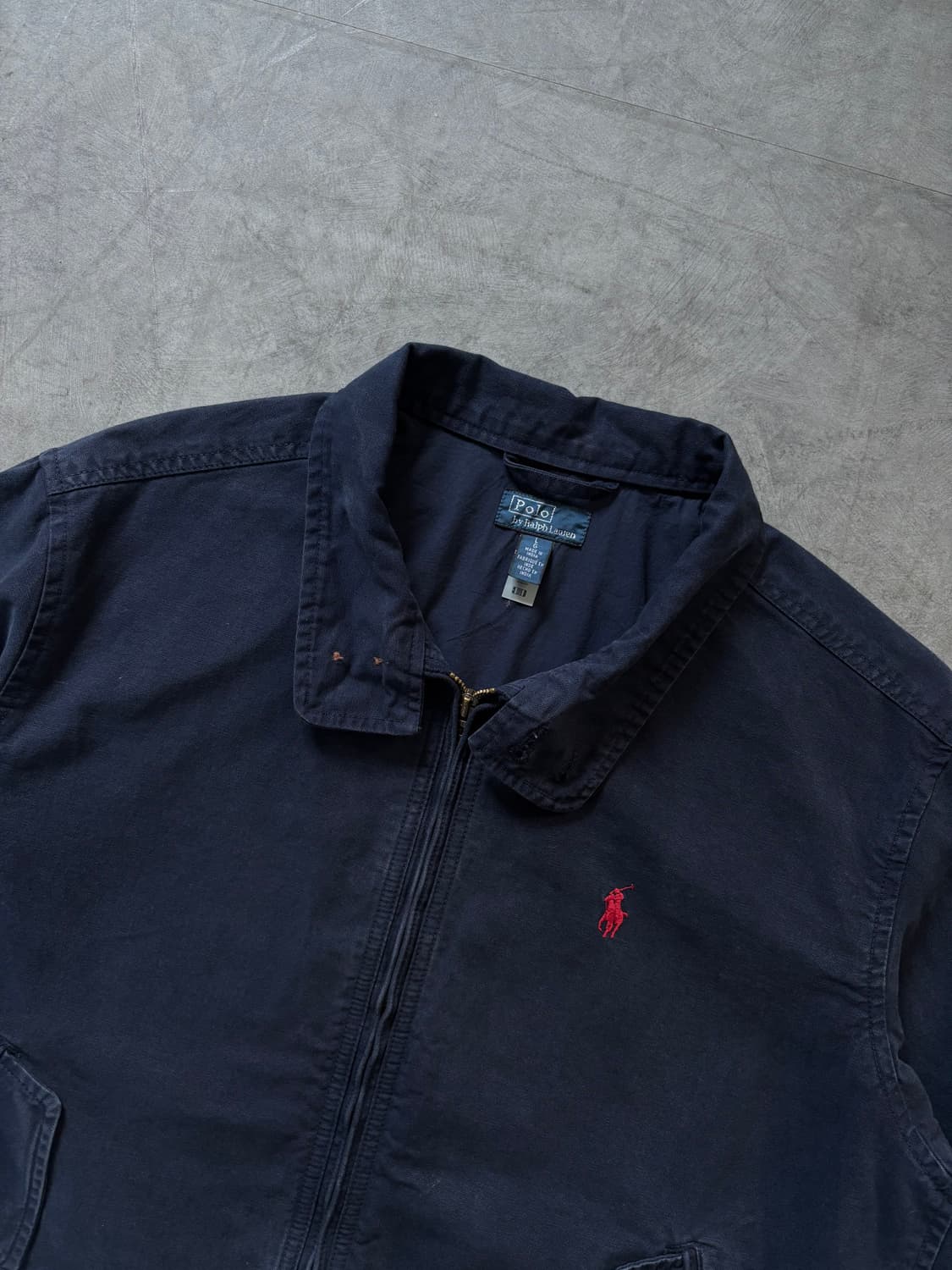 Polo 폴로 랄프로렌 네이비 코튼 캔버스 자켓  상품이미지4
