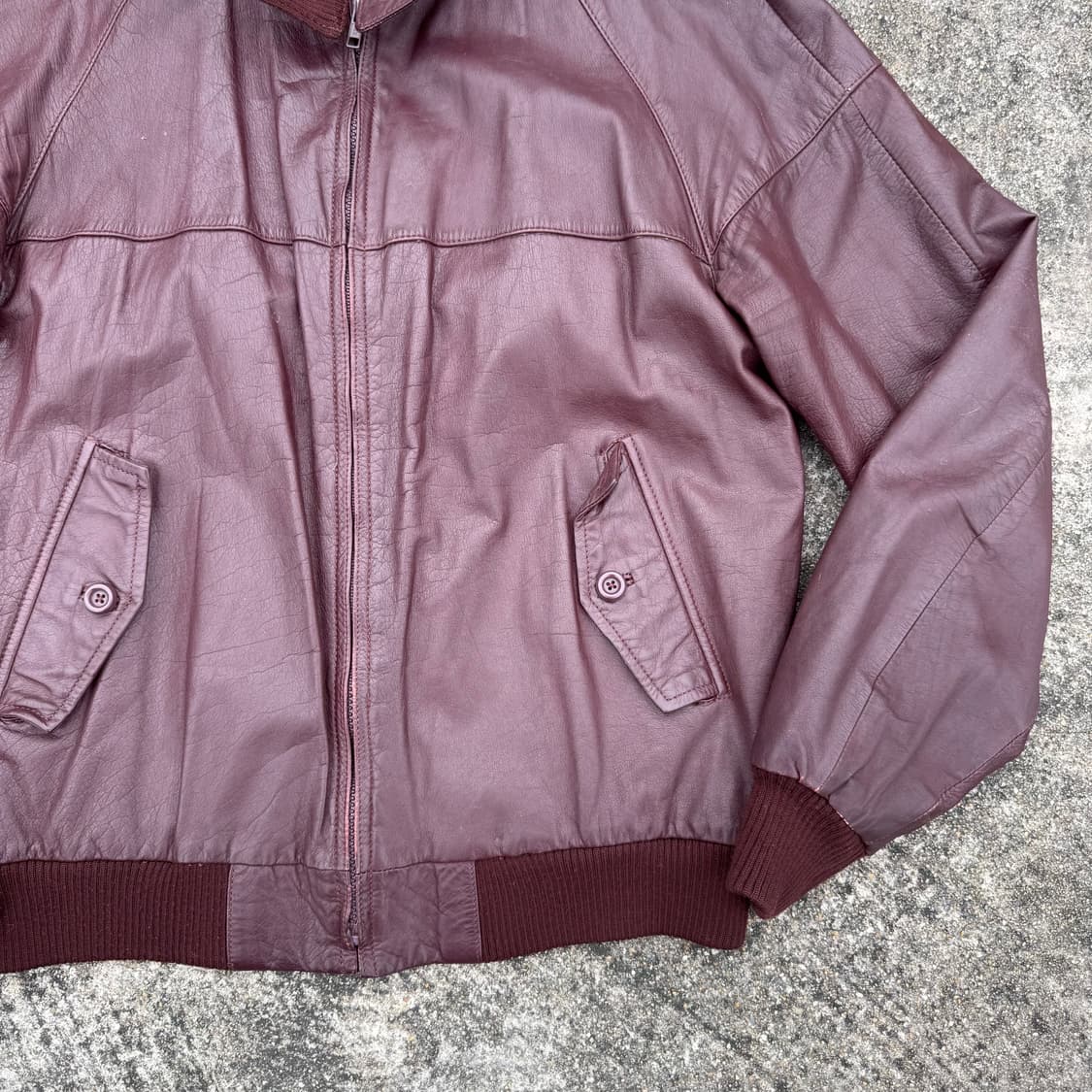 [L] 90s Baracuta 바라쿠타 G9 헤링턴 가죽 자켓 상품이미지6