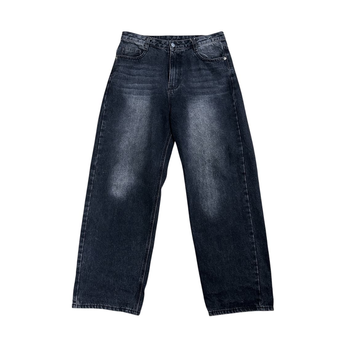[Vintage] 빈티지 워싱 데님 팬츠 블랙 상품이미지1