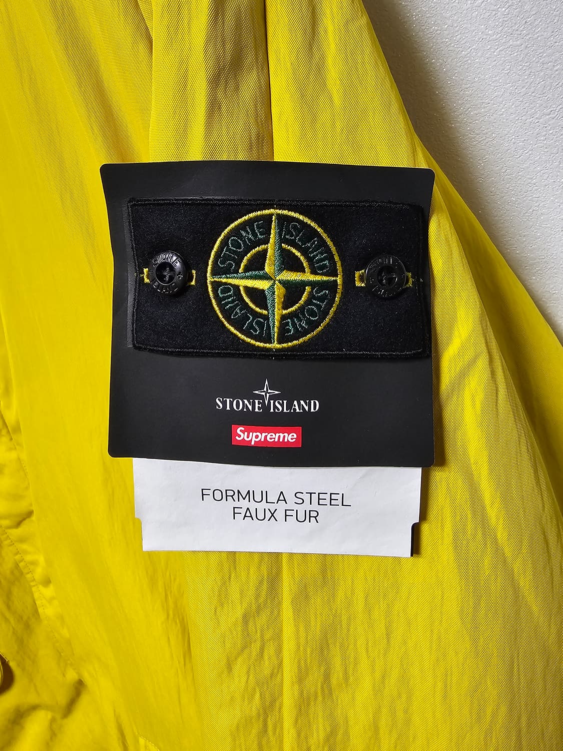 슈프림 x 스톤 아일랜드 포뮬러 스틸 리버시블 포우 퍼 파카 상품이미지5