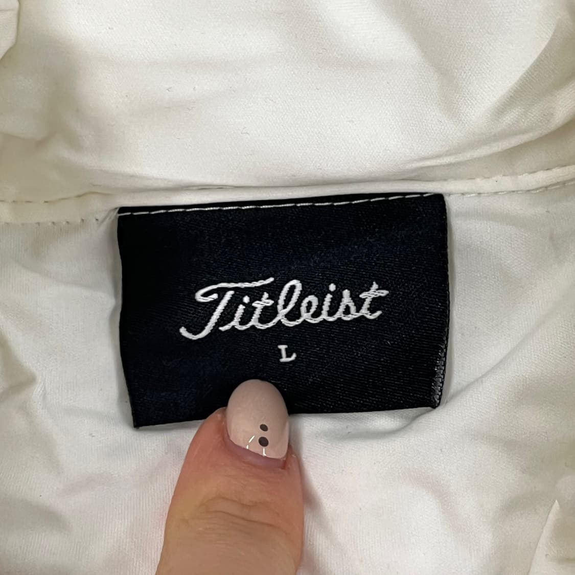 [정품/L] 타이틀리스트 어패럴 경량 골프 재킷 b16 상품이미지5