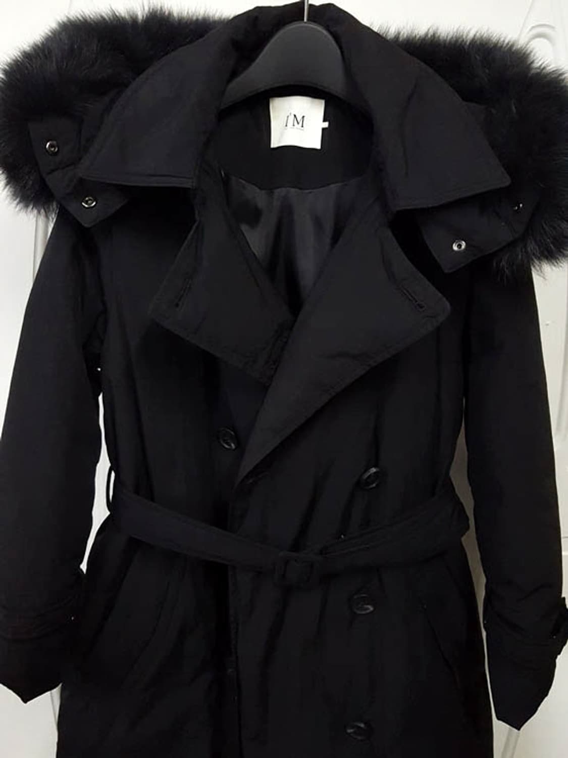 잇미샤 폭스퍼 트리밍 롱 구스다운 패딩 상품이미지3