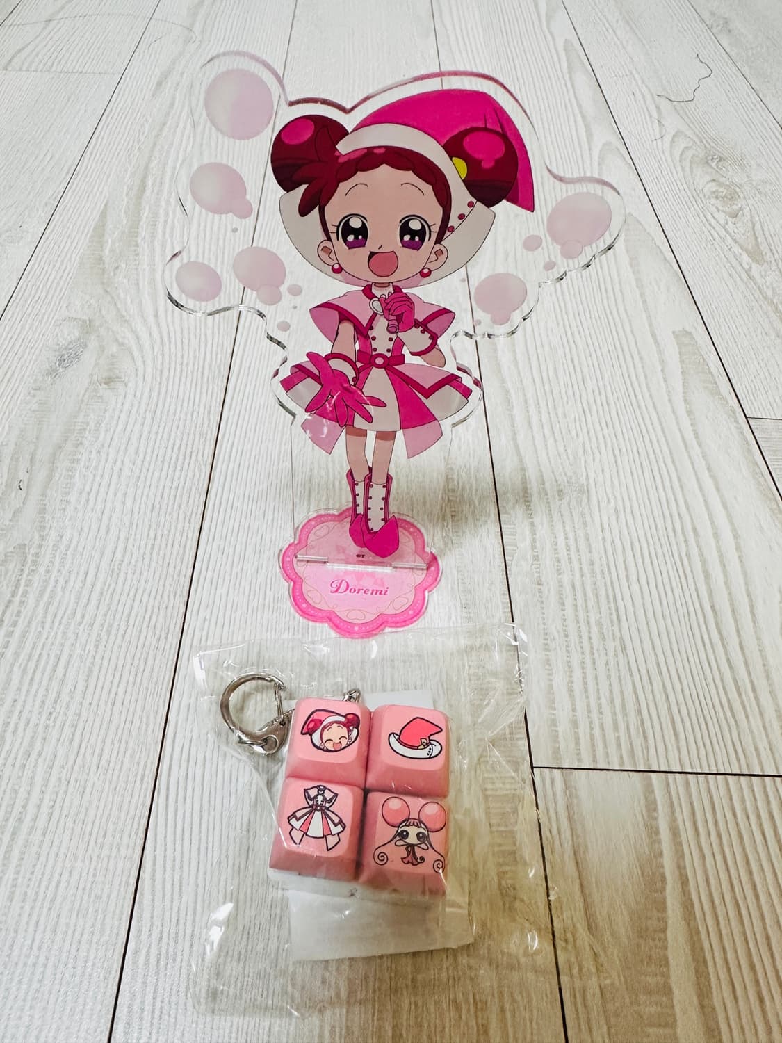 꼬마마법사 레미 롯데시네마 키캡키링 아크릴 스탠드 세트 일괄 상품이미지1