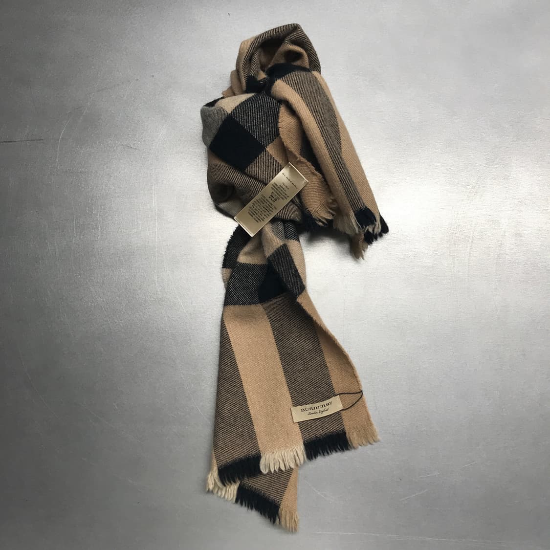 버버리 정품 울/캐시미어 머플러  상품이미지1
