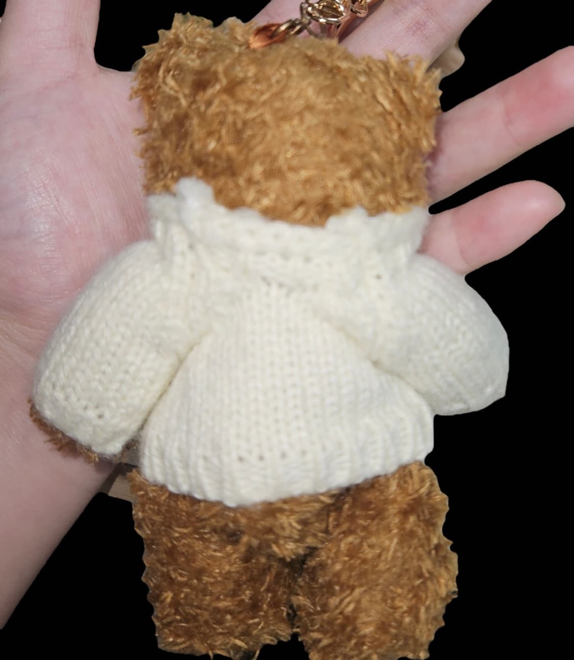 어그 테디베어 곰돌이 키링/ugg 니트 상품이미지3