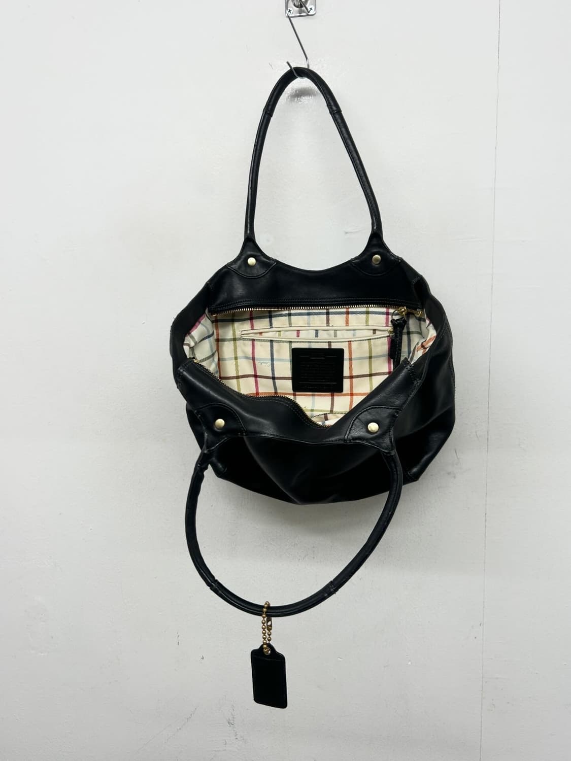 빈티지 올드 코치 레더 숄더백 상품이미지6