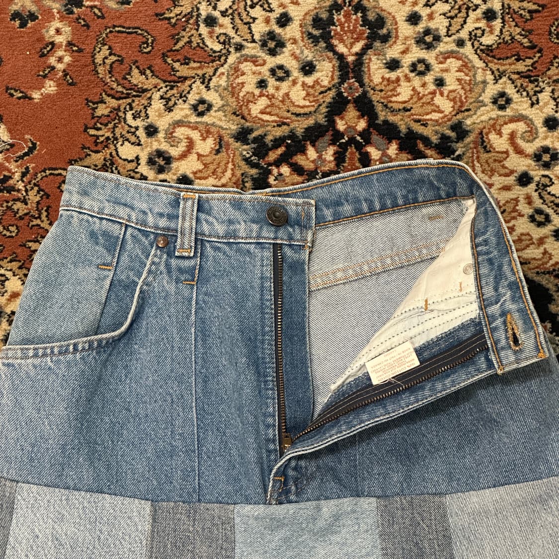 리바이스 패치워크 데님 스커트 (24) 상품이미지5