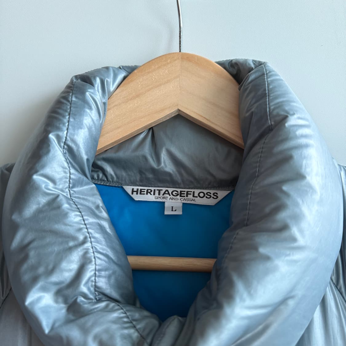 헤리티지플로스 구스 다운 패딩 L 상품이미지3