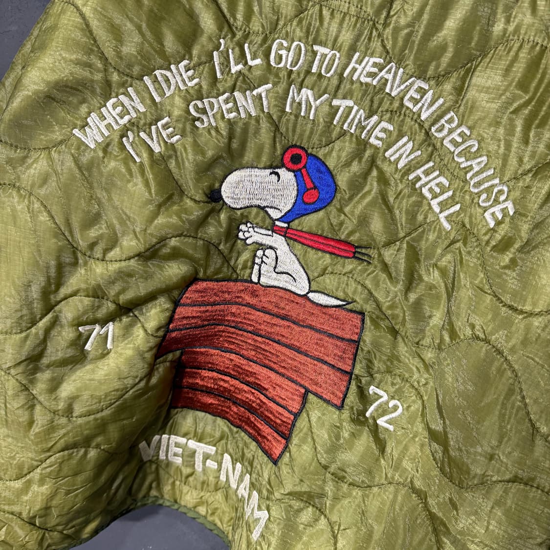 스누피 밀리터리 라이너 OLD_8350 상품이미지7