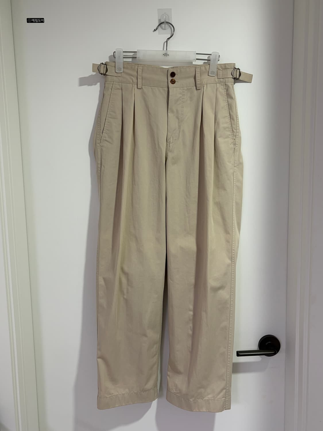 어나더오피스 산티아고 치노팬츠 오트밀크 1사이즈 상품이미지2