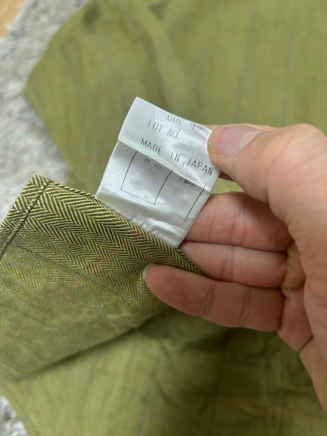 일제 AQUASCUTUM 체크 셔츠 사이즈 105 상품이미지5