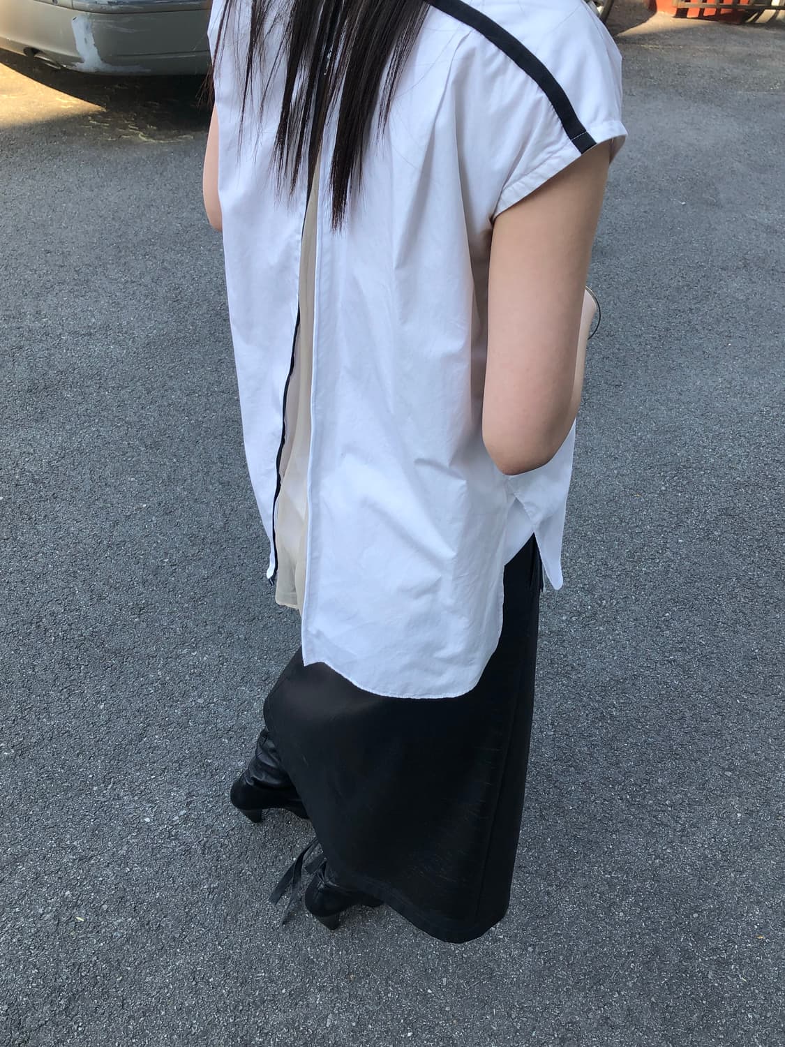 마르지엘라 15SS 레이어드 슬리브리스 셔츠  상품이미지10