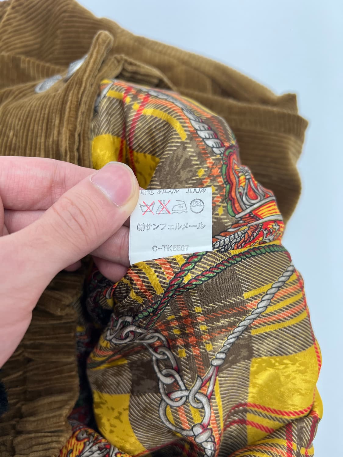 빈티지 코듀로이 봄버 자켓 상품이미지5