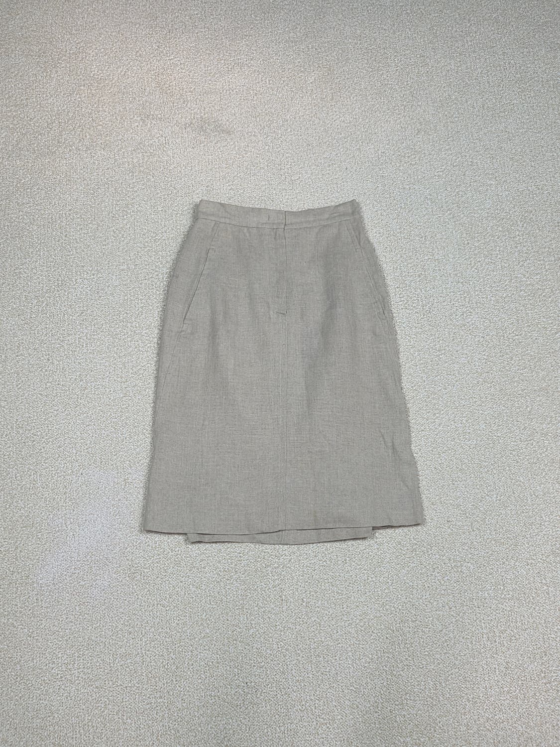 [막스마라] 100% 라미 테일러드 미디 스커트 | S00153 상품이미지1