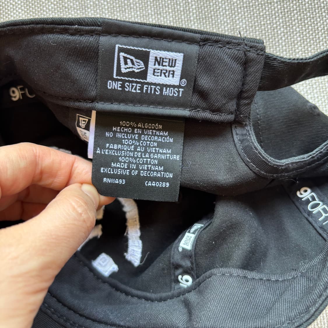 뉴에라 뉴욕 양키스 블랙 볼캡 (남여공용) 상품이미지9