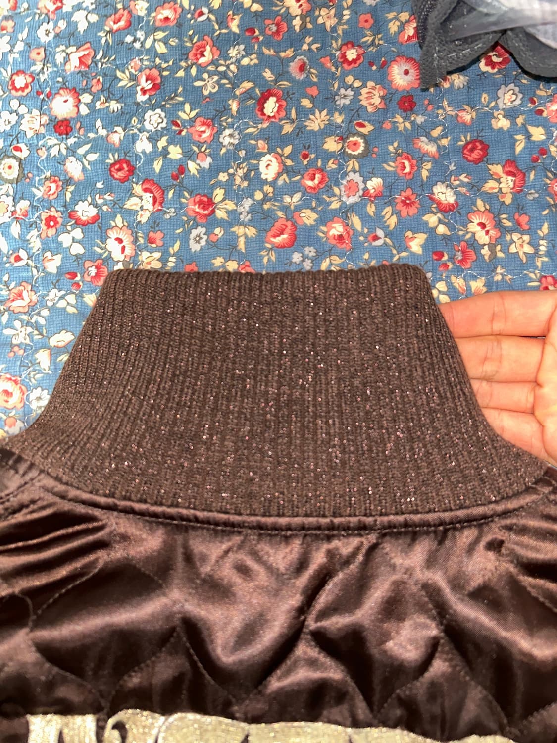 히스테릭글래머 자수 퀄팅 자켓 M 상품이미지4