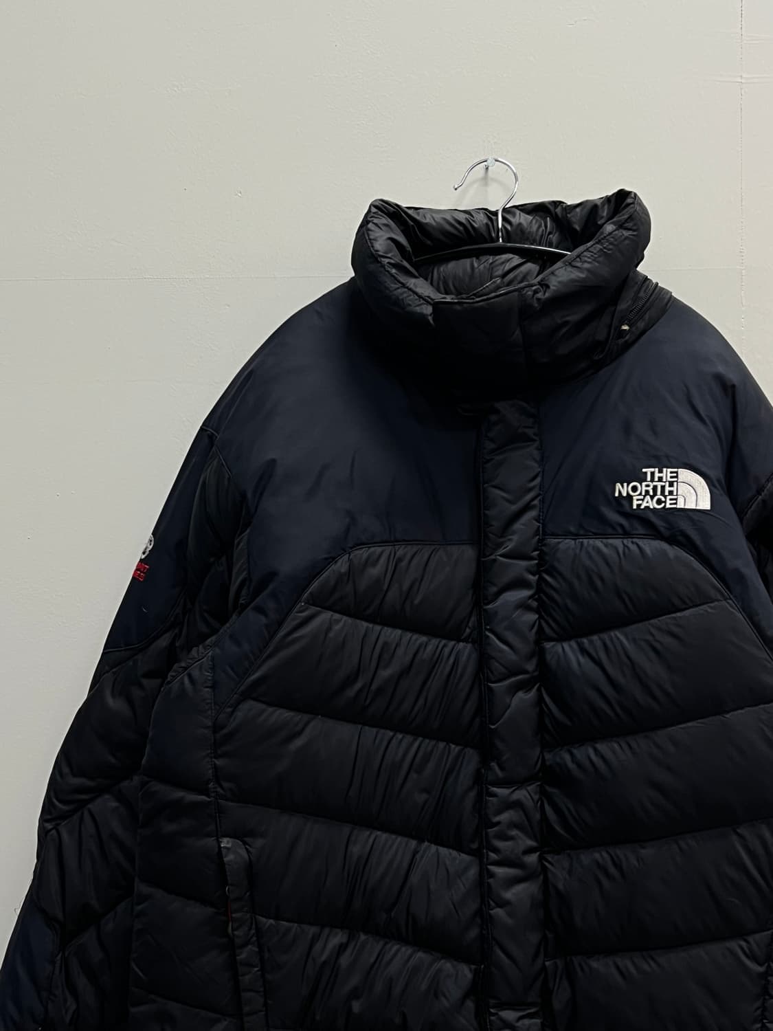 (105) 노스페이스 850필 에베레스트 구스다운 패딩 자켓 블랙 상품이미지3