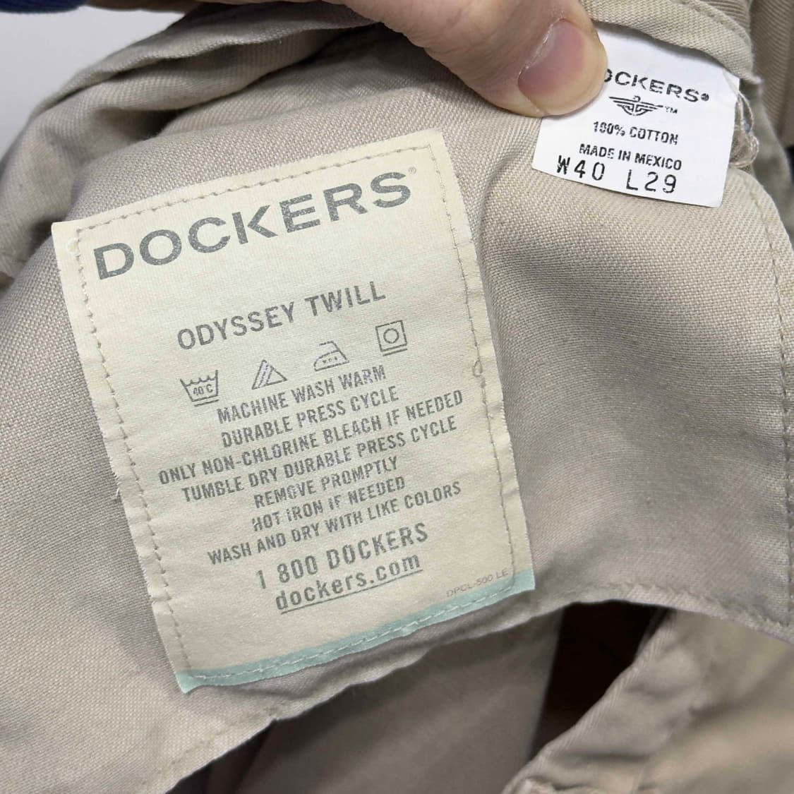 00s Dockers 투턱 치노 팬츠 상품이미지5