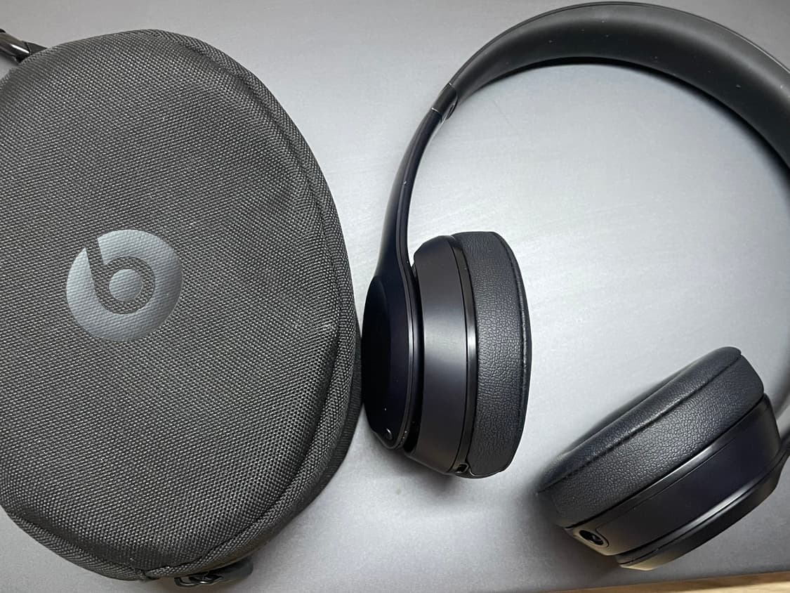 애플 비츠 솔로3 블랙 헤드폰+케이스 상품이미지3