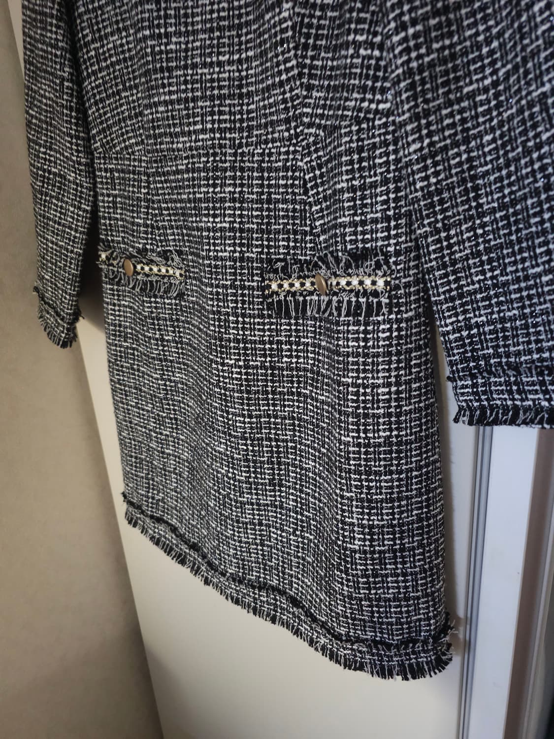 새상품)나인 아뜰리에 트위드 미니원피스 상품이미지3