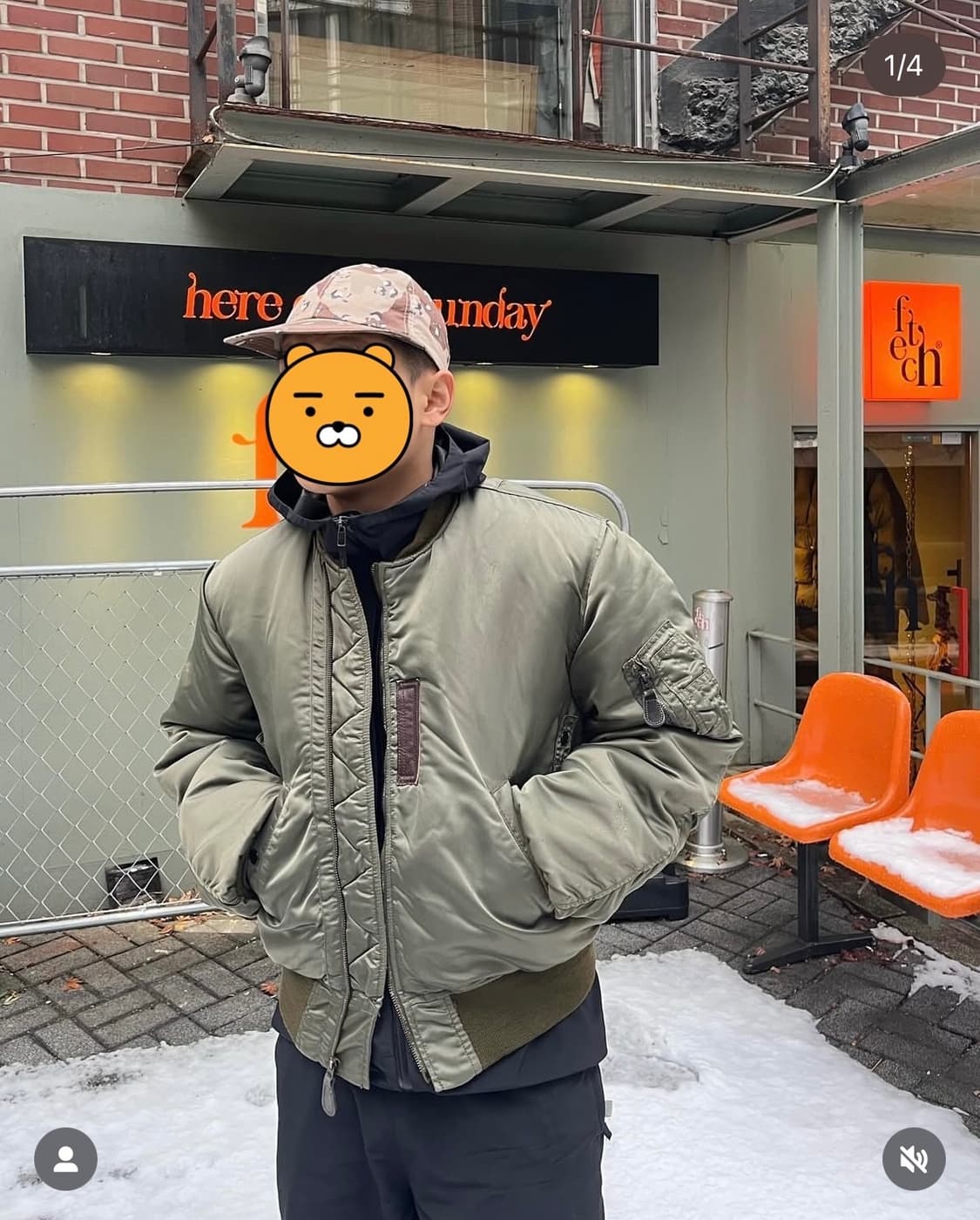 캡클로딩 ma-1 자켓 상품이미지9