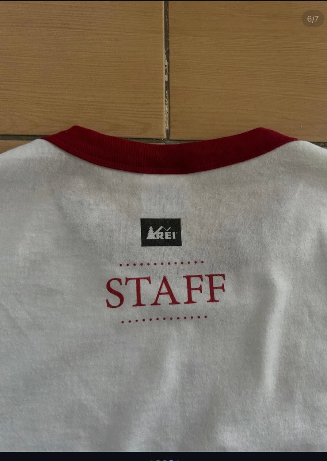 hanes 헤인즈 90-00's Peace ringer Tee 상품이미지6