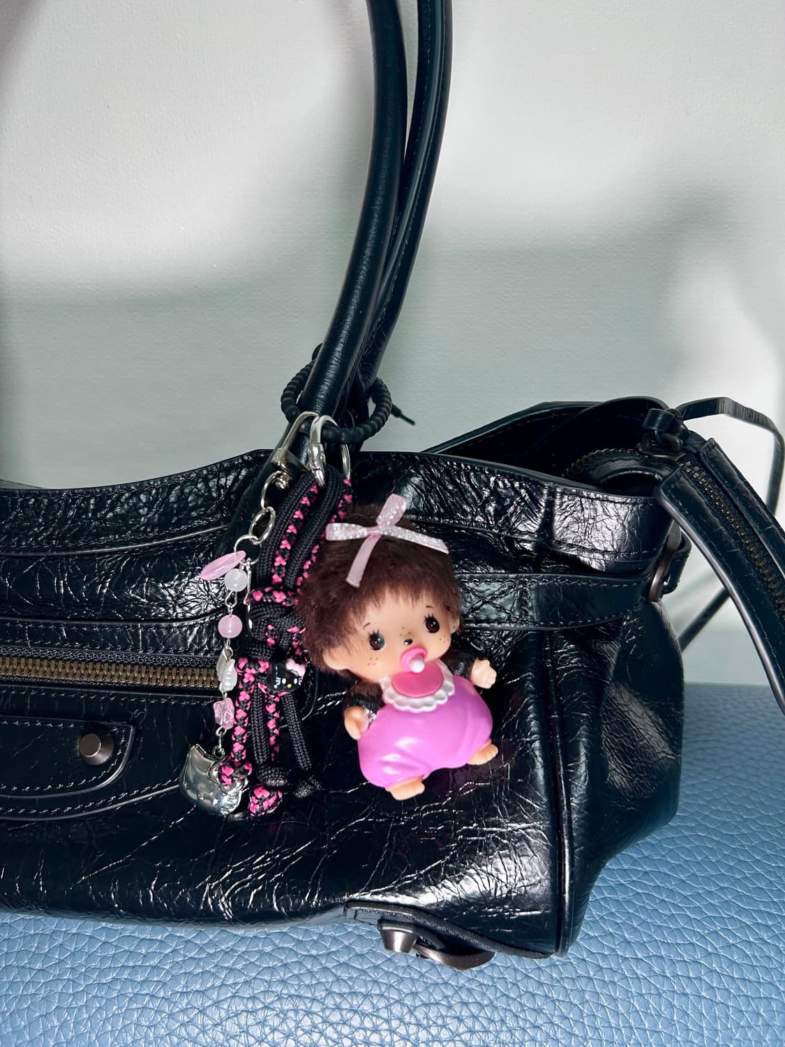 ✨🖤💖헬로키티 베베 몬치치 키링(3) 상품이미지4