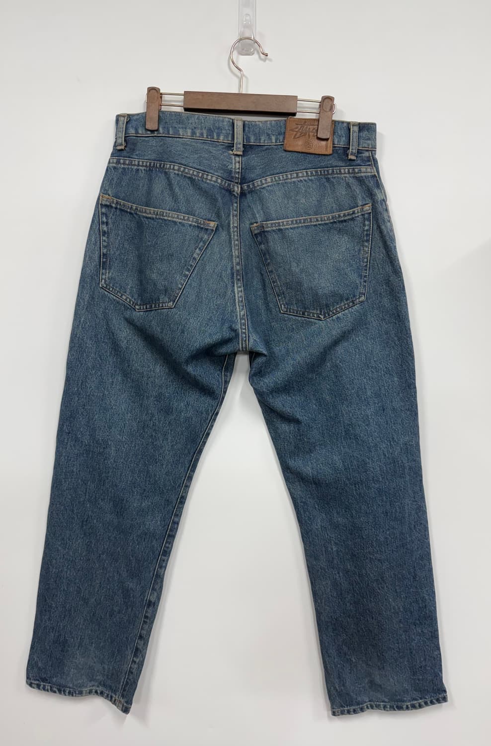 STUSSY Denim Semi Wide Pants 상품이미지5