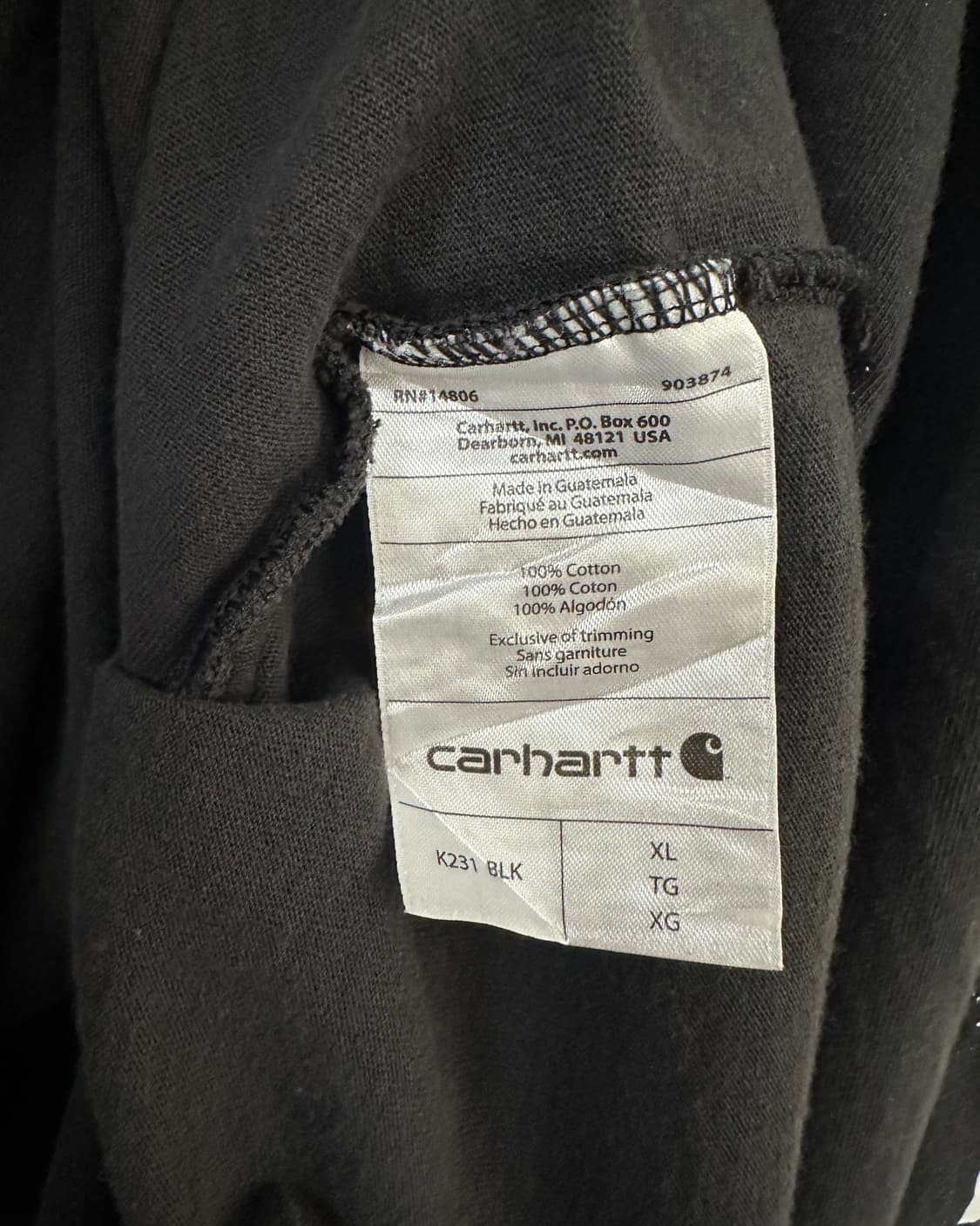 (XL)칼하트 커스텀 쭉티-M2094 상품이미지5