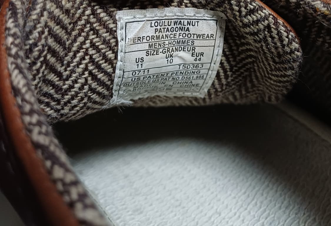 👞 [290] 파타고니아 룰루 슈즈 - 월넛  상품이미지8