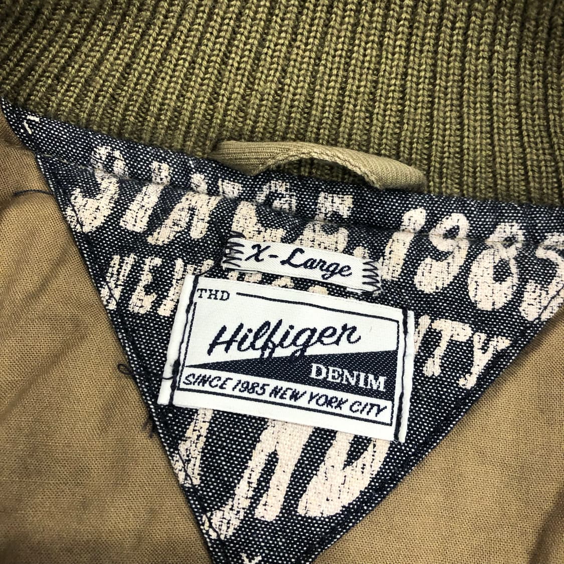 타미힐피거 힐피거데님 봄버 탱커 자켓 상품이미지4