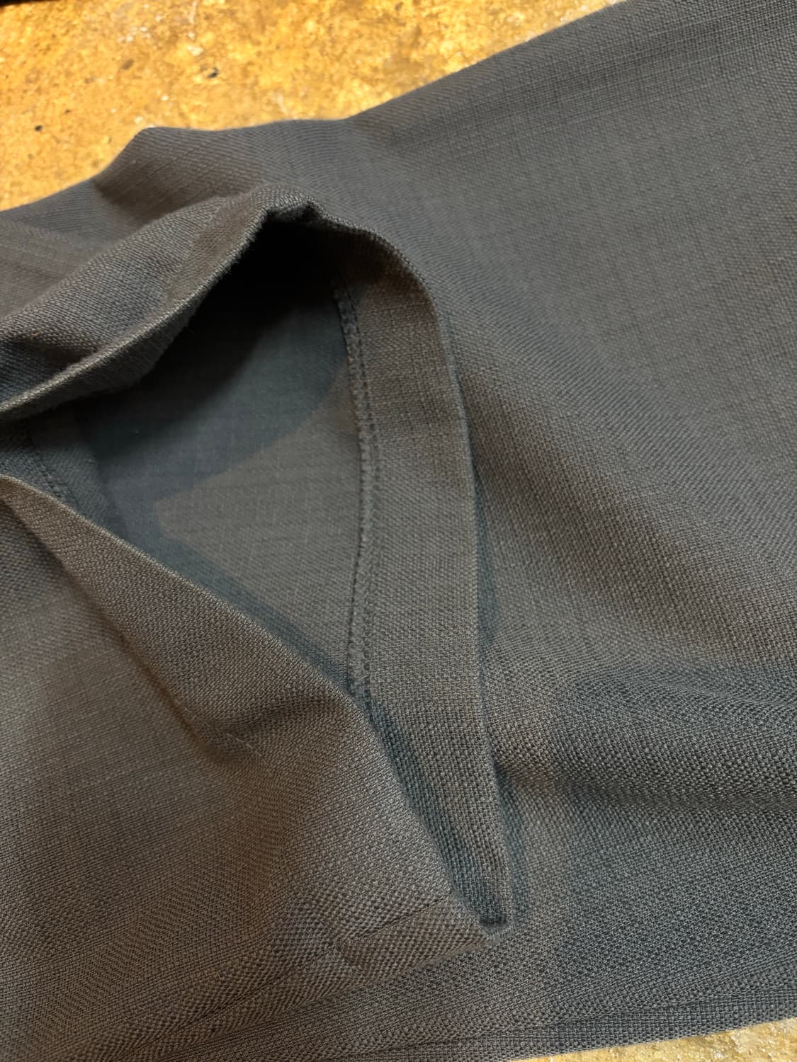 DNSR 딥 포턱 플로우 밴딩 팬츠 차콜 상품이미지8