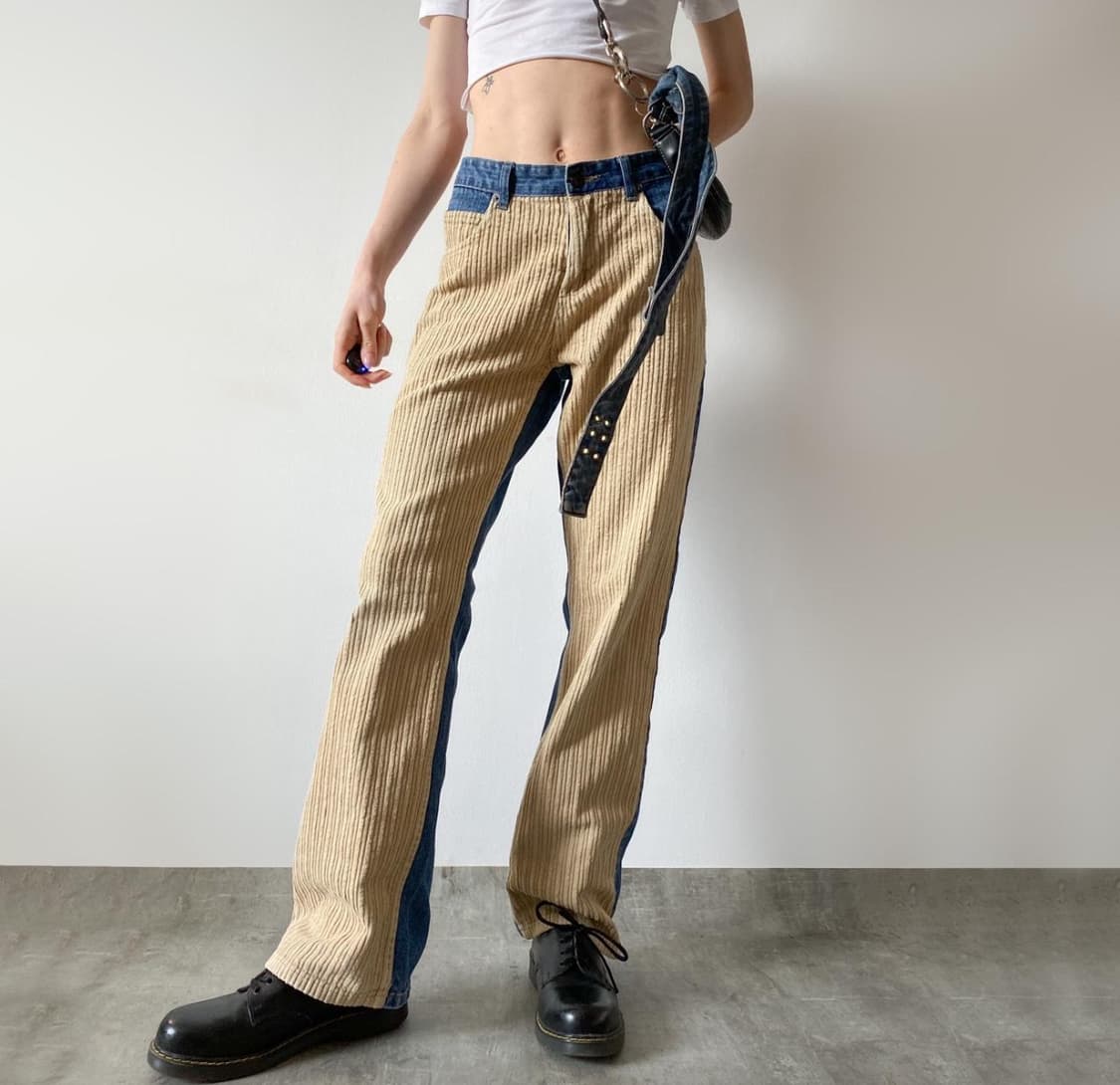 코듀로이 빈티지 데님팬츠 상품이미지2