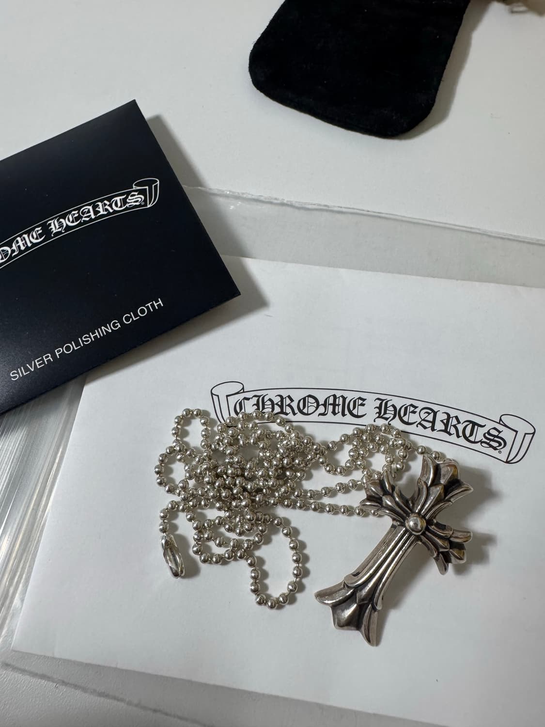 크롬하츠 더블 크로스 SML 및 정품체인 상품이미지1