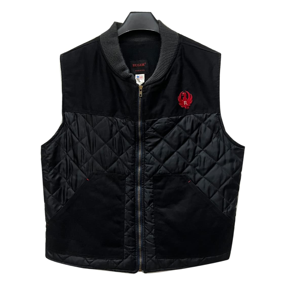 Made in USA Ruger 빈티지 워크 베스트 조끼 L 상품이미지1