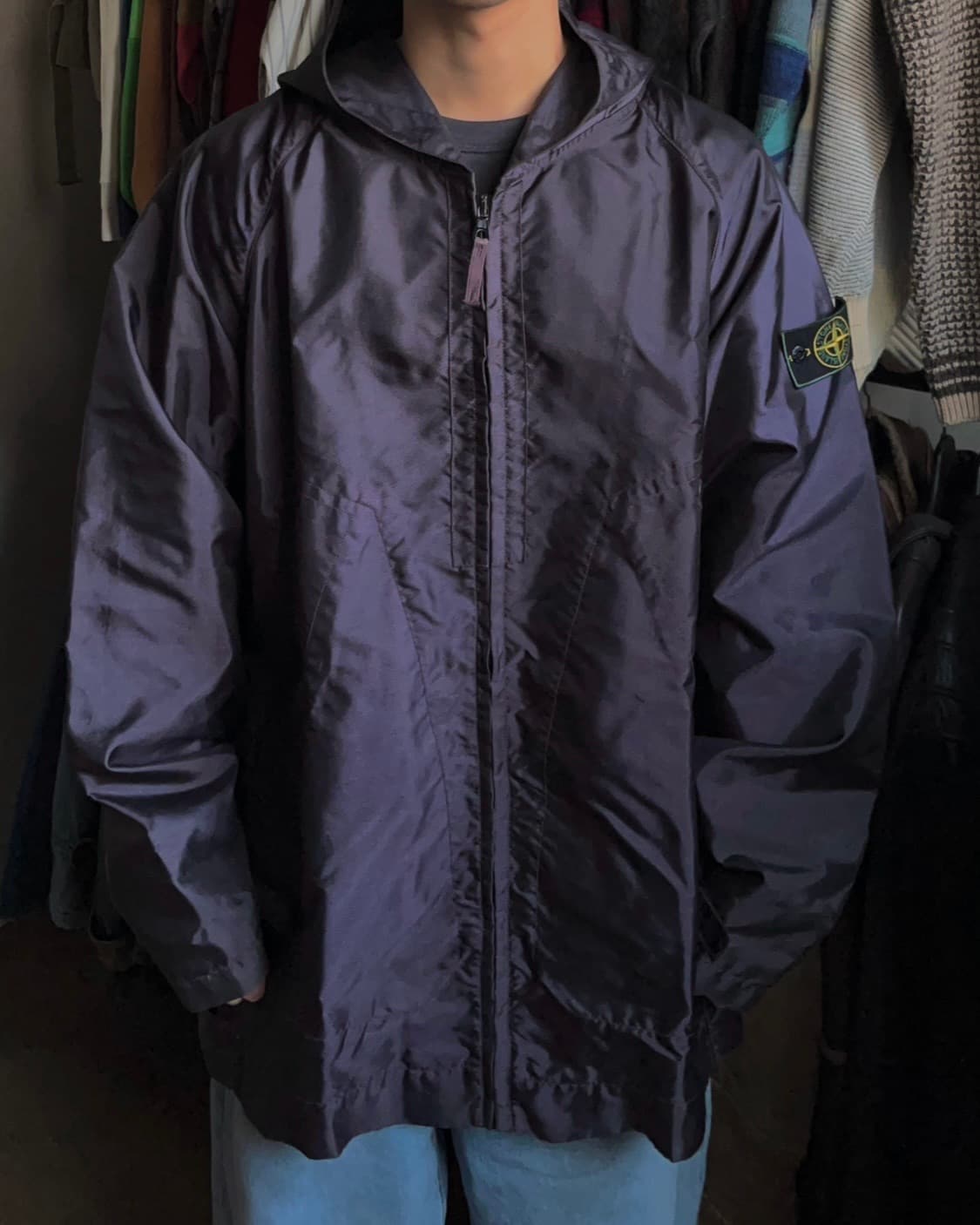 96AW 스톤아일랜드 포뮬라 스틸 레인 자켓 바람막이 90s 아카이브 상품이미지8