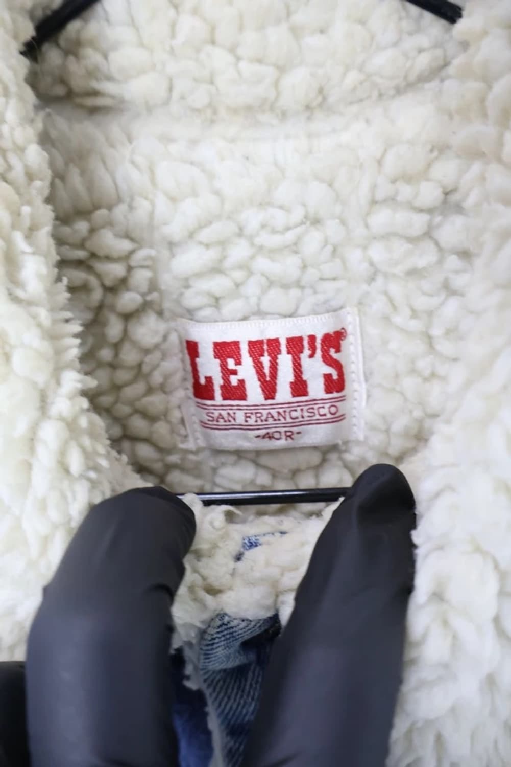 Levi’s 90s USA Sherpa Denim jacket 상품이미지5