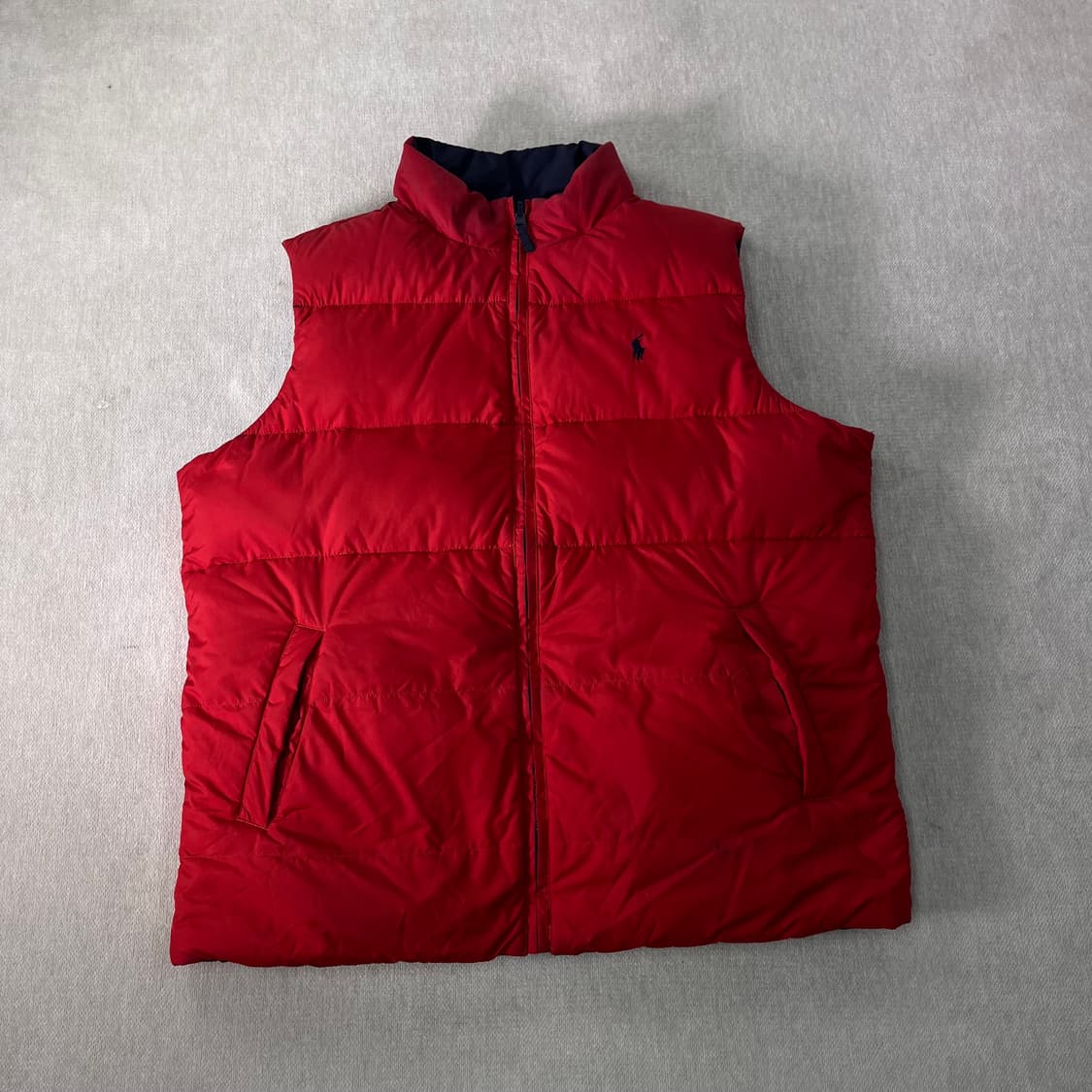95 폴로 랄프로렌 리버시블 스몰로고 구스 패딩조끼 상품이미지2