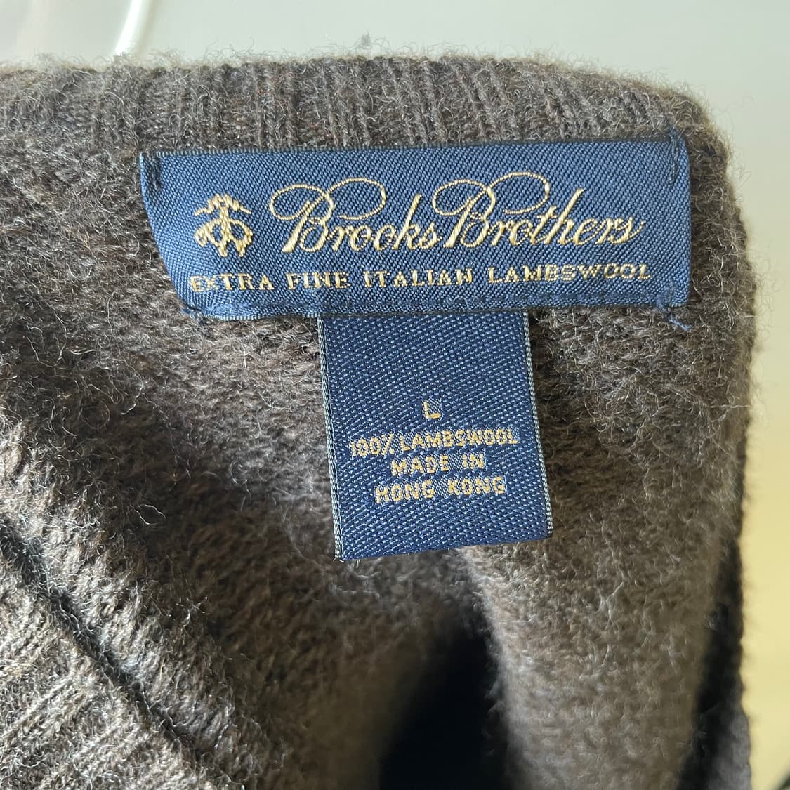 브룩스브라더스 페어아일 램스울 니트 베스트 상품이미지7