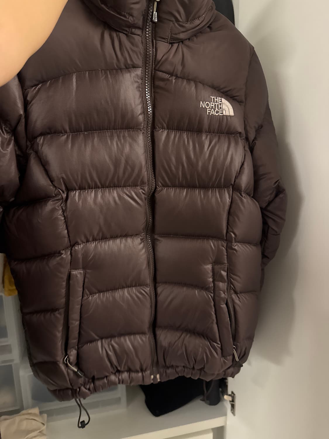 노스페이스 브라운 패딩 상품이미지1